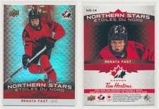2025-26 Tim Hortons Team Canada Olympic Hockey Northern Stars Renata Fast #NS-14 card