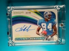 2024 Panini Immaculate Collection Statement Signatures Herman Moore #15 card