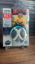 2025-26 SP Game Used 2025 4 Nations Face-Off Net Cord Relics Elias Pettersson #4NN-EP card
