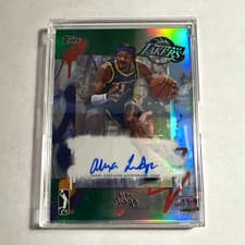 2024-25 Topps G-League Chrome Autographs Alex Fudge #AU-AF card