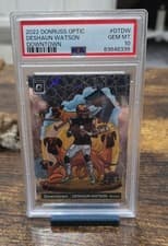 Deshaun Watson 2022 Panini Donruss Optic Downtown card