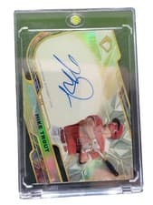 2025 Topps Diamond Icons Icons Chrome Autographs Mike Trout #ACC-MT card