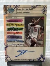 Derrion Reid 2024-25 Bowman University Chrome Course Load Autographs card