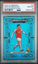 Martin Odegaard 2023 Panini Obsidian card