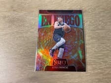 2024-25 Panini Select En Fuego Luka Doncic #9 card