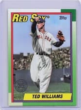 2025 Topps 1990 Topps Baseball (Series One) Ted Williams #T90-26 card