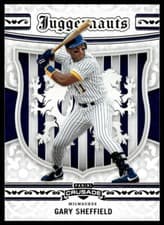 Gary Sheffield 2024 Panini Crusade Juggernauts card