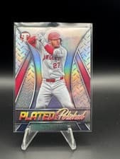 2025 Topps Pristine Plated and Polished Mike Trout #PP-31 card