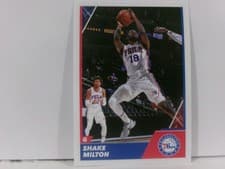 Shake Milton 2021-22 Panini NBA Sticker & Card Collection Base Set card