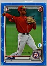 Sammy Infante 2020 Bowman Draft 1st Edition card