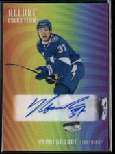 2025-26 Upper Deck Allure Color Flow Full Rainbow Auto Yanni Gourde #RA-YG card