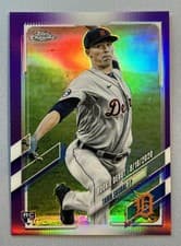 Tarik Skubal 2021 Topps Chrome Update card