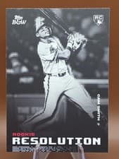 2025 Topps Black & White Rookie Resolution Cam Smith #RR9 card