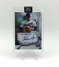 2026 Topps Chrome Black Ivory Autographs Nolan Ryan #IVA-NR card