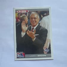 Larry Brown 2004-05 Topps Total Base Set card