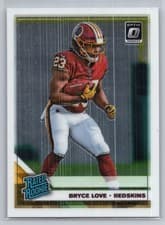Bryce Love 2019 Donruss Optic card