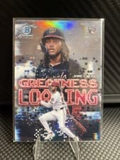 2025 Bowman Greatness Loading James Wood #GL-20 card