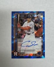 2025 Topps Chrome Update Sapphire Chrome Sapphire Autographs Cam Smith #USA-CS card