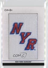 2024-25 O-Pee-Chee Team Logo Patches New York Rangers #394 card