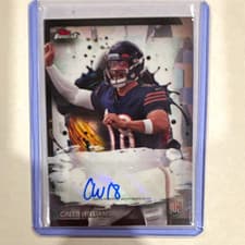 2024 Finest Rookie Finest Autographs Caleb Williams #RFA-CW card