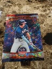 2026 Panini Stars & Stripes Prizm Fireworks Konnor Griffin #22 card