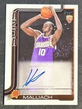 2025-26 Topps Flagship Real One Rookie Autographs Khaman Maluach #TFRR-KM card