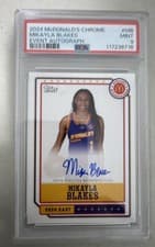 2024 Topps Chrome McDonald's All-American Event Autographs Mikayla Blakes #EA-MB card