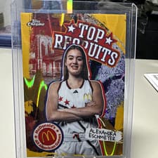 2025 Topps Chrome McDonald's All American Top Recruits Alexandra Eschmeyer #TP-30 card