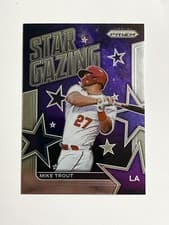 2022 Panini Prizm Star Gazing Mike Trout #SG-2 card