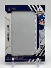 2025 Panini Absolute Jumbo Jersey Number Tyler Warren #JJN-TWN card