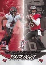 2025 Topps Signature Class Paramount Pairings Baker Mayfield #PP-9 card