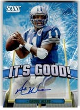2025 Score It's Good! Autographs Andre Ware #24 card