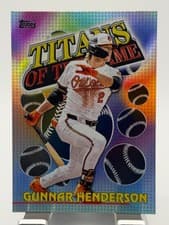 Gunnar Henderson 2026 Topps Titans Of The Game card