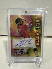 2024 Topps Chrome Update All-Etch Autograph Ronald Acuña Jr. #CUAE-RA card