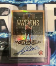 2025 Topps Chrome McDonald's All American Legends Autographs JuJu Watkins #LA-JW card