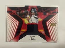 C.J. Stroud 2025 Panini Score Stars of the NFL Jersey card