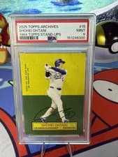 2025 Topps Archives 1964 Topps Stand-Ups Shohei Ohtani #64SU-15 card