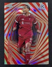 2025-26 Topps UEFA Club Competitions Mindgame Virgil van Dijk #MG-4 card
