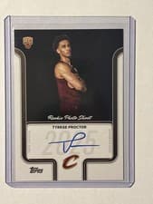 2025-26 Topps Rookie Photo Shoot Autographs Tyrese Proctor #RP-TP card