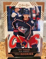 Kent Johnson 2022 Upper Deck O Pee Chee Glossy card