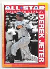 2025 Topps 1990 Topps All-Star Baseball Derek Jeter #90AS-22 card