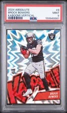 2024 Panini Absolute Kaboom Vertical Brock Bowers #8 card
