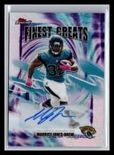 2025 Finest Finest Greats Autographs Maurice Jones-Drew #FGA-MJD card