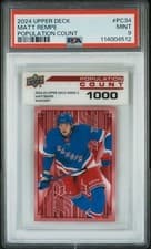 Matt Rempe 2024-25 Upper Deck Population Count card