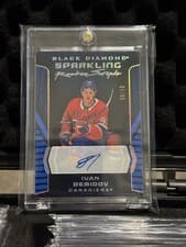 2025-26 Upper Deck Black Diamond Sparkling Rookie Scripts Ivan Demidov #SRS-ID card