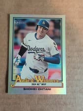 2025 Topps Heritage Award Winners Shohei Ohtani #AW-1 card