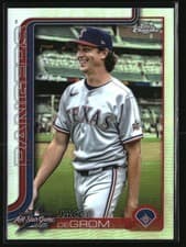 2025 Topps Chrome Update 2025 All Star Game Jacob deGrom #ASGC-48 card