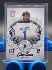 2025 Topps Signature Class Class Icons Micah Parsons #CI-1 card