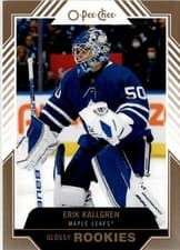 Erik Kallgren 2022 Upper Deck O Pee Chee Glossy card