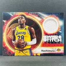 2025-26 Topps Swish and Stitch Relics Rui Hachimura #SST-RH card